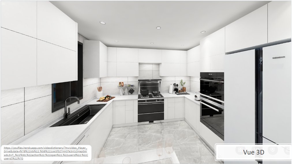 Rendu 3D Cuisine Rive-Sud